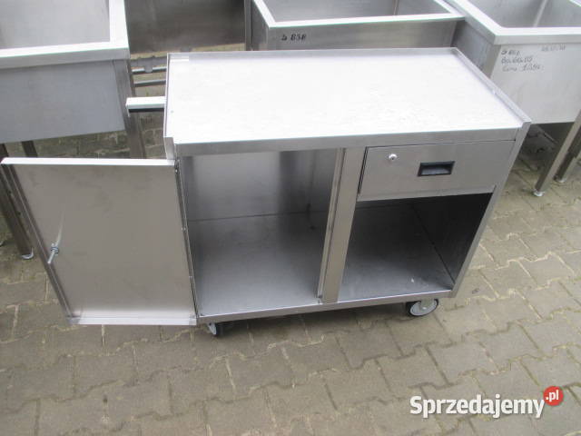 Stół Gastronomiczny Szafka Na Kołach Drzwi Ostrów Wielkopolski