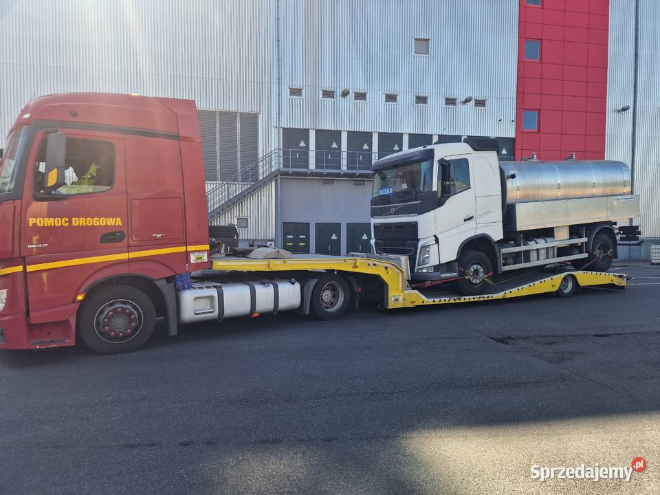 Laweta Zgorzelec holowanie Bus plandeka Transport specjalistyczny