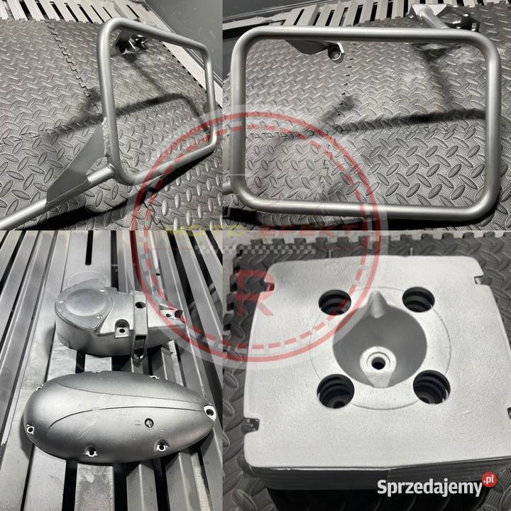 Polerowanie wibracyjne aluminium aquablasting Wrocław