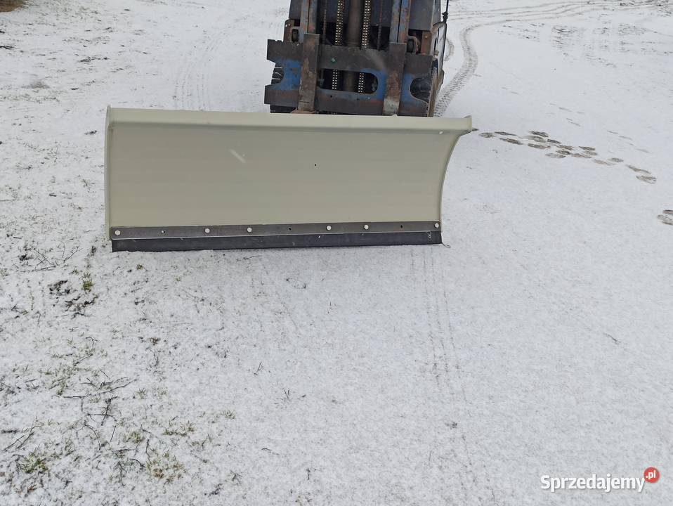 Pług do śniegu na widły do widlaka wielkopolskie Krzyż Wielkopolski