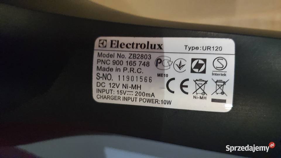Odkurzacz bezprzewodowy Electrolux unirapido Lublin