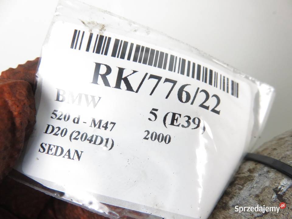 RURA INTERCOOLERA BMW 5 E39 520 7785249 małopolskie