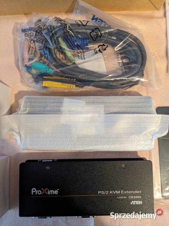 Extender 2 VGA Audio Cat 5 KVM 1600 x 1200 150 m Koszalin