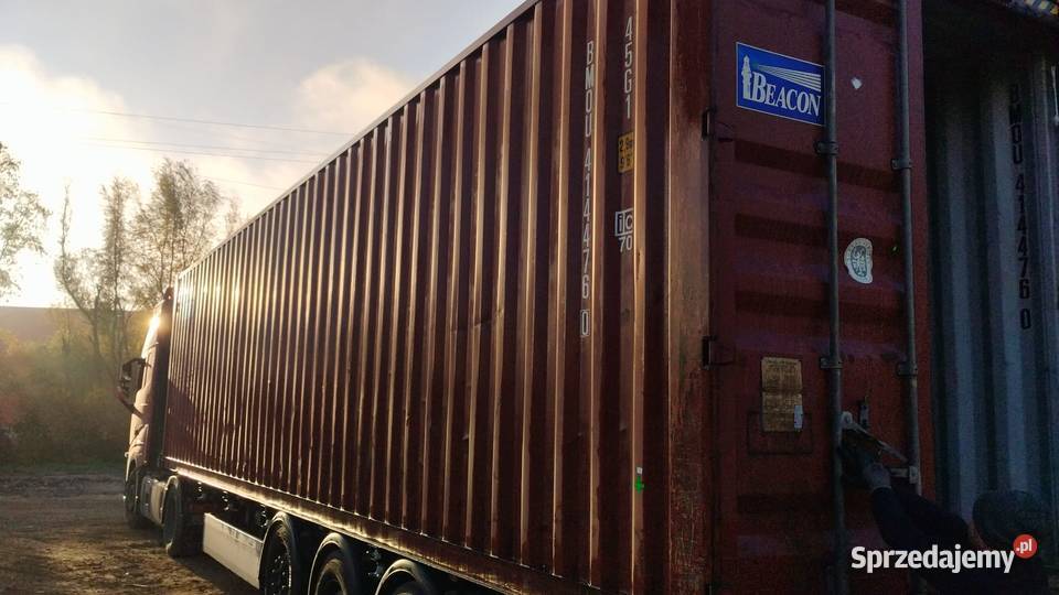 Kontener morski 40DVHC 12 metrowy Bydgoszcz