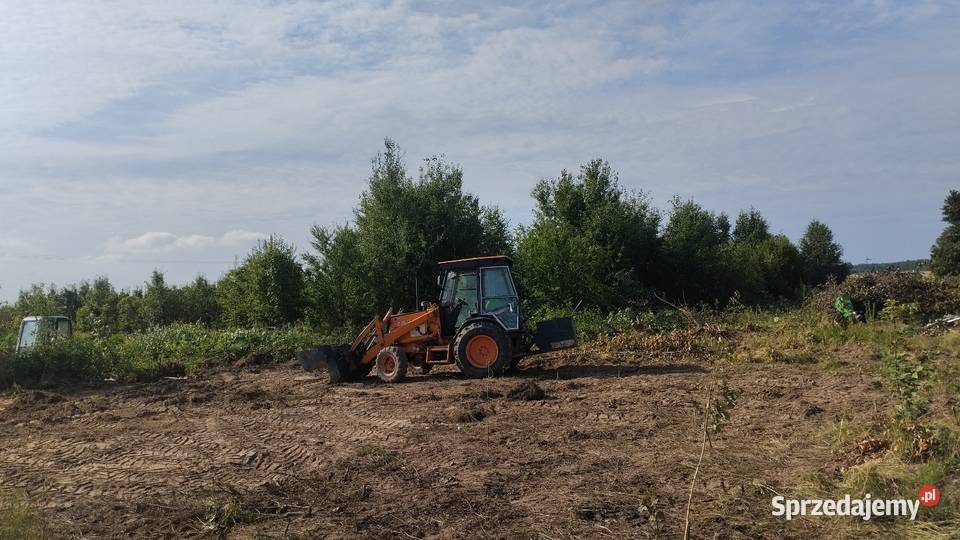 Usługi rębakiem Utwardzanie Karczowanie działek