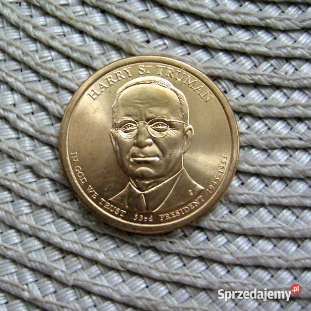 USA 1 Dolar 2015r D Harry S Truman wielkopolskie