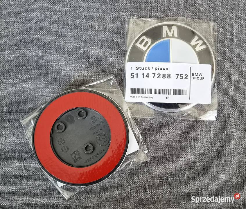 Emblemat logo znaczek BMW 82mm 3 PIN Super Kobyłka