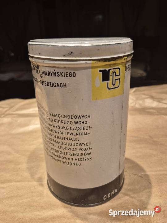 NOWA NIEOTWIERANA Puszka PRL SMAR STP Słupsk sprzedam