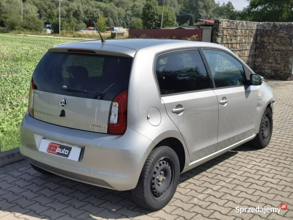koda Citigo 10mpi 60 5drzwi niski przebieg 60KM małopolskie sprzedam