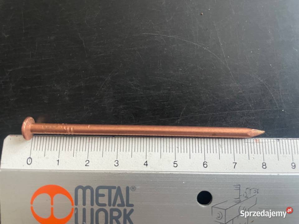 Gwożdzie miedziane 100 mazowieckie Legionowo sprzedam