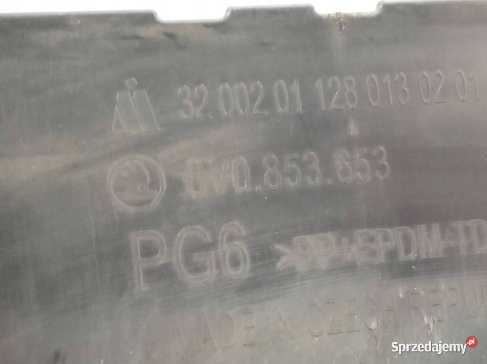 ATRAPA GRILL 6V0853653 Skoda Fabia III 2014 świętokrzyskie sprzedam