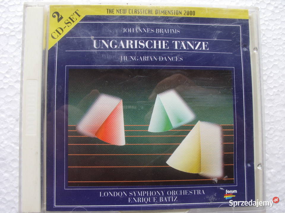 SD 2000 JOHANNES BRAHMSUNGARISZE TANZE folia Płyty i kasety Wołów sprzedam