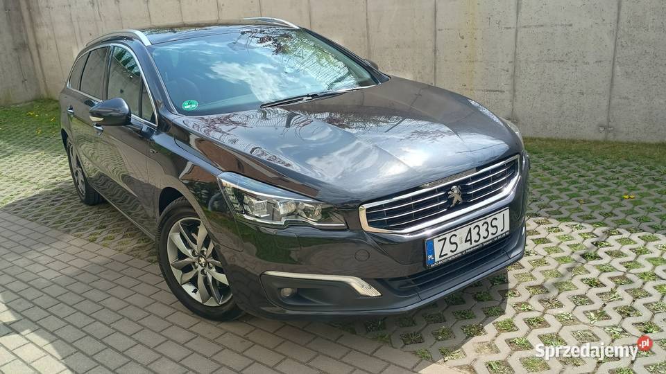 Peugeot 508 20 Ładne zadbane 508GT Full LED przyciemniane szyby Szczecin