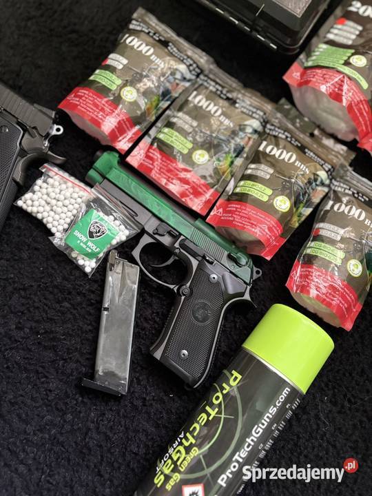 ASG akcesoria i repliki stan klamkę green gas Mińsk Mazowiecki