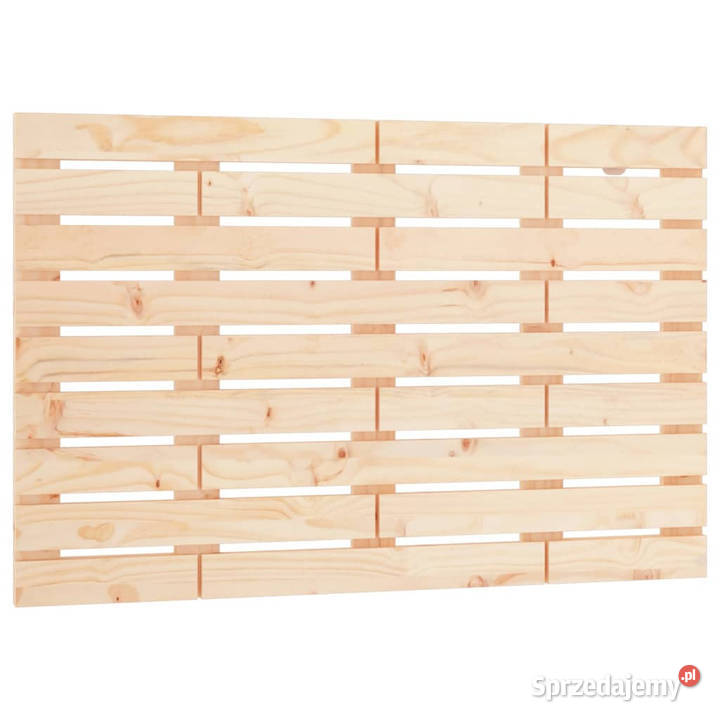 Wezgłowie łóżka 81x3x63 lite drewno sosnowe Warszawa