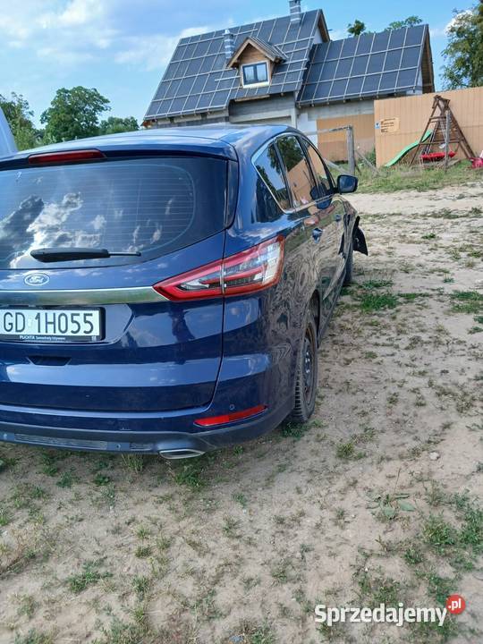 Ford S Titanium 20 TDCi 180 2018 wypadku 159000km S-MAX Samochody osobowe Gołębiewo Wielkie