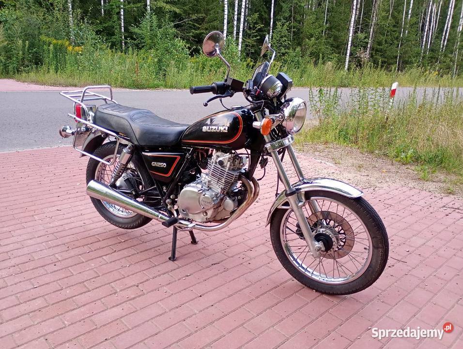 Suzuki GN 250 czterosuwowy podlaskie Czarna Białostocka