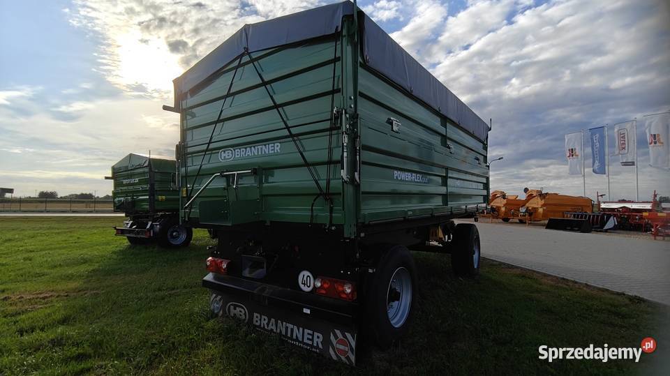 Przyczepa rolnicza BRANTNER 14ton wywrotka Rząśno