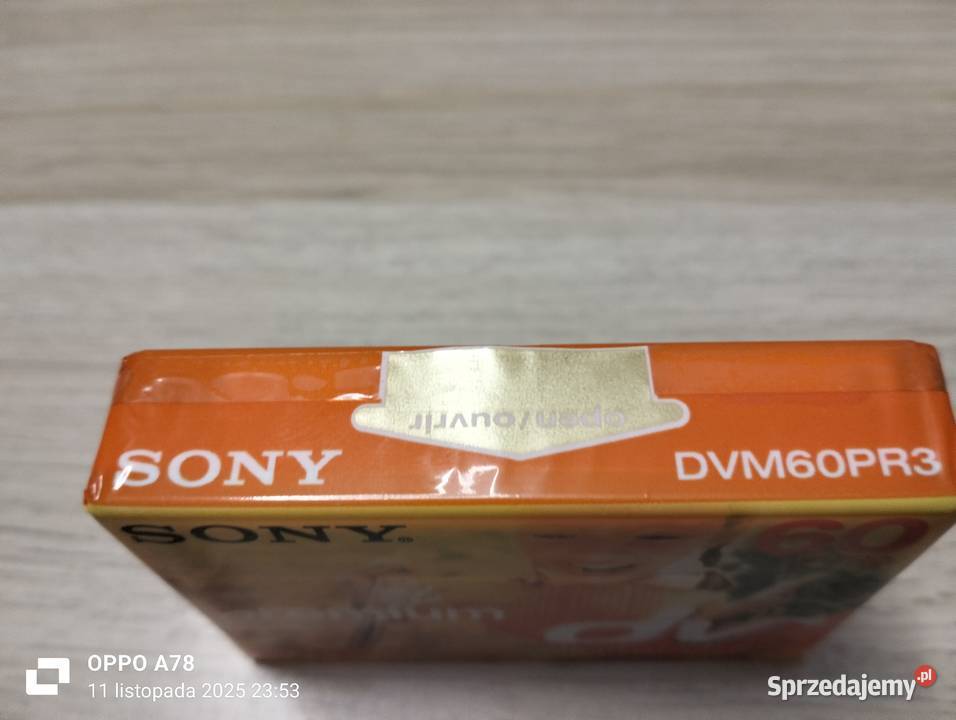 kaseta video z dawnych czasów 0ryginalnie Gryfino