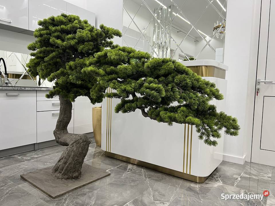 Sztuczne drzewko bonsai 150 x 200 nowoczesna Golkowice