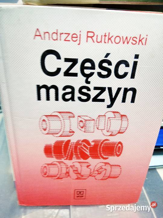 Części maszyn Rutkowski książki używane Warszawa