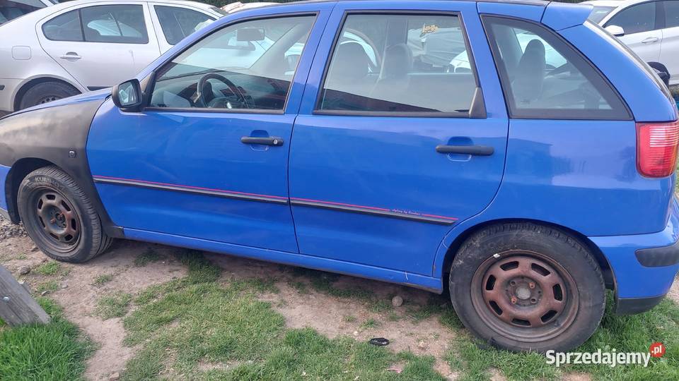 Seat ibiza 2001 14 16v auto z Niemiec Wrak Race Ibiza Zgorzelec