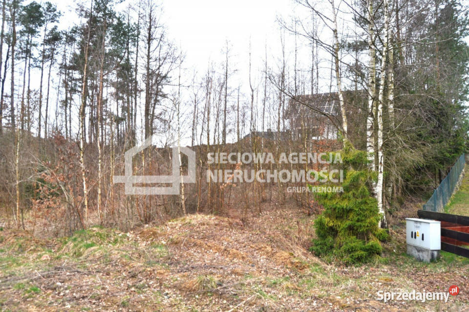 sprzedaży gruntu Sierakowice 1173m2 sprzedam