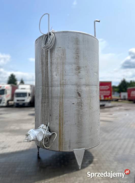 Zbiornik kwasoodporny 8000 L Zbiornik pionowy ze Zbiorniki