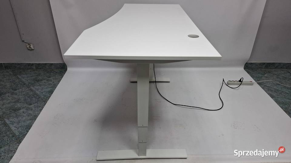Biurko Kinnarps 160x80x60 z elektryczną Biuro wielkopolskie Poznań sprzedam