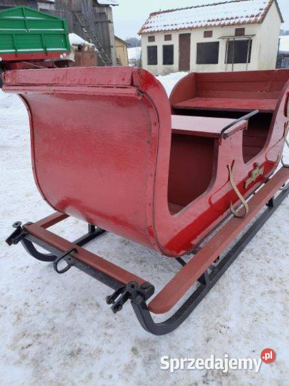 sanie kulig sanna saneczki kucyk płozy warmińsko-mazurskie Kętrzyn