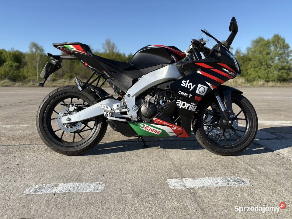 Aprilia rs 125 Replica GP ABS kat A1kat B nieuszkodzony lubuskie Żagań