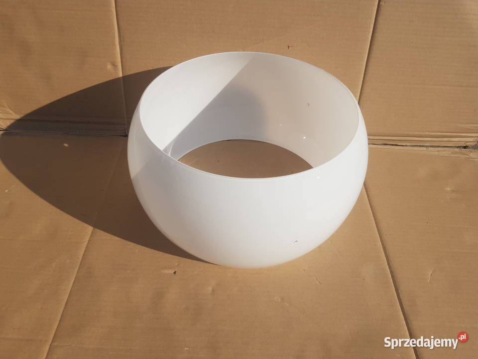 Klosz do lampy OBRĘCZ KOŁO RING 40 Biały Połysk Abażury i klosze