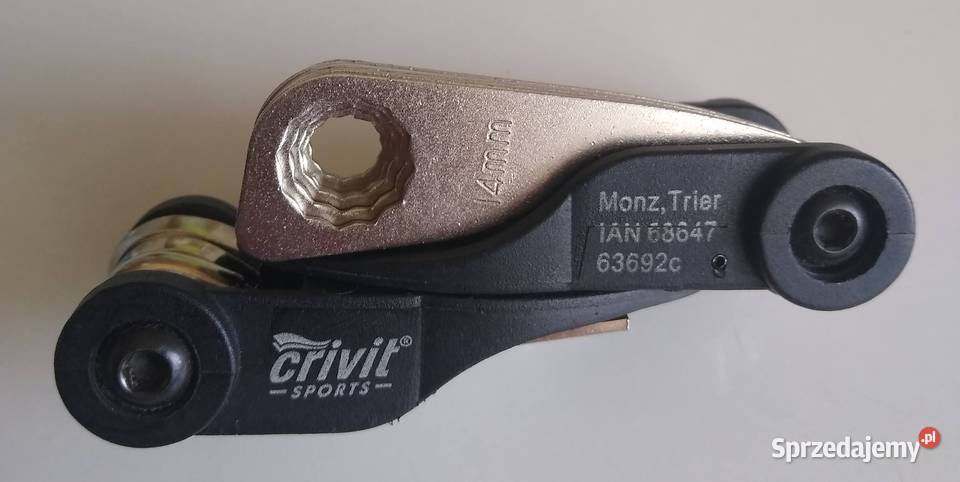 Multitool rowerowy Crivit pomorskie Gdańsk