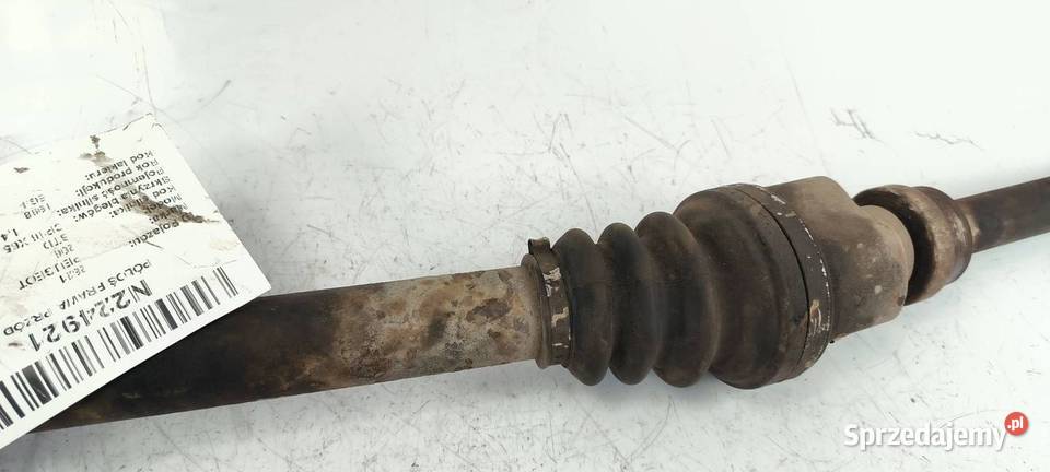 PÓŁOŚ PRAWA PRZÓD PEUGEOT 206 Lipno