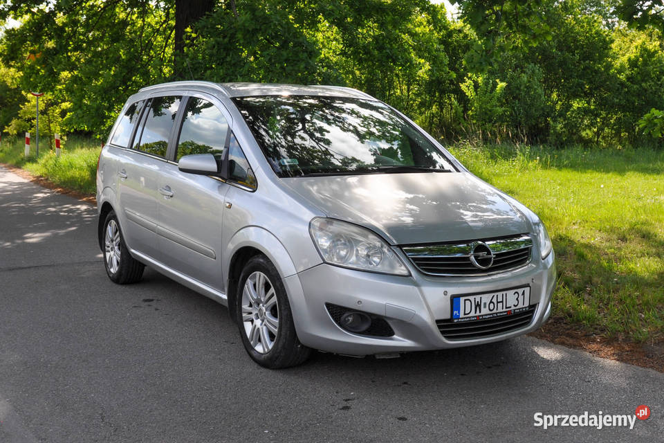 Opel Zafira 2008 r Lift 7osobowy 190 nieuszkodzony dolnośląskie Wrocław