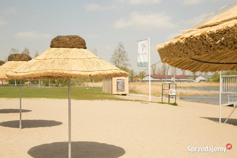 PARASOL PLAŻOWY trzcinowy hawajski na plaże pod Konin