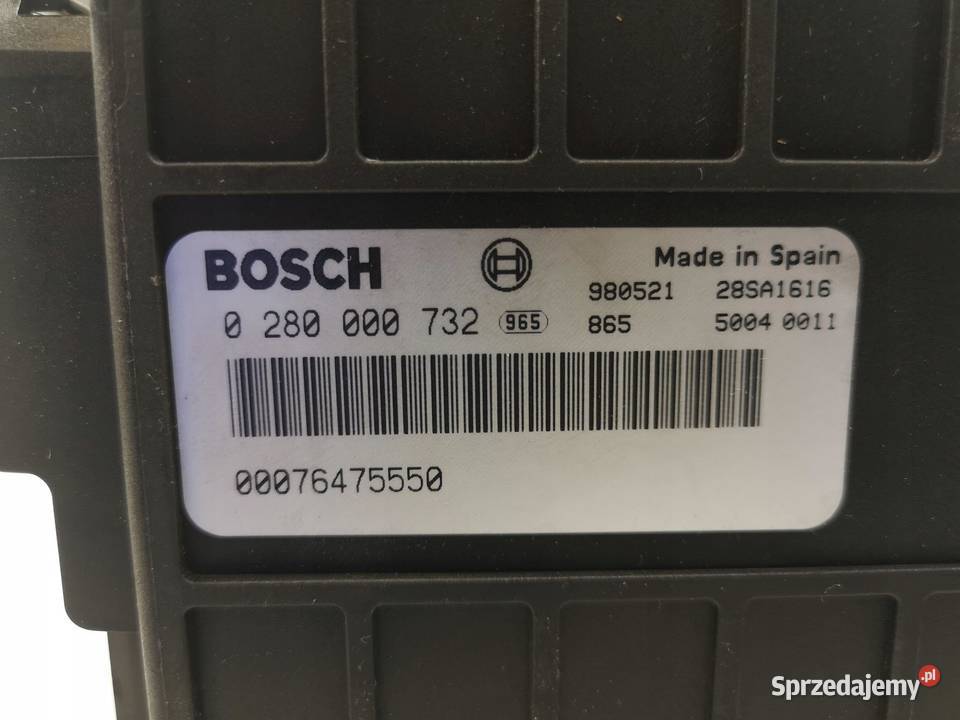 KOMPUTER STEROWNIK SILNIKA FIAT PANDA 8503 ORI