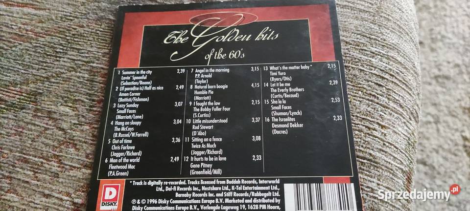 the golden hits of the 60s 1996 Płyty i kasety Gliwice