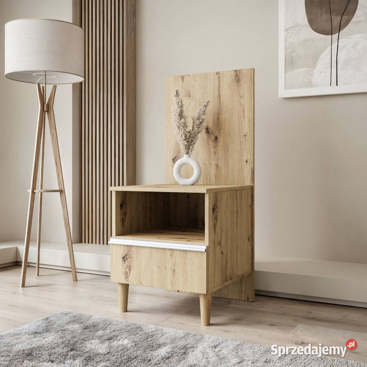 Stolik nocny wysoki biały czarny szary artisan Katowice