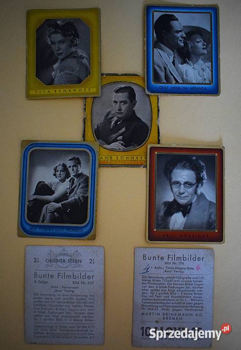 Karty kolekcjonerskie przedwojenne z lat 30 tych Chełmno sprzedam