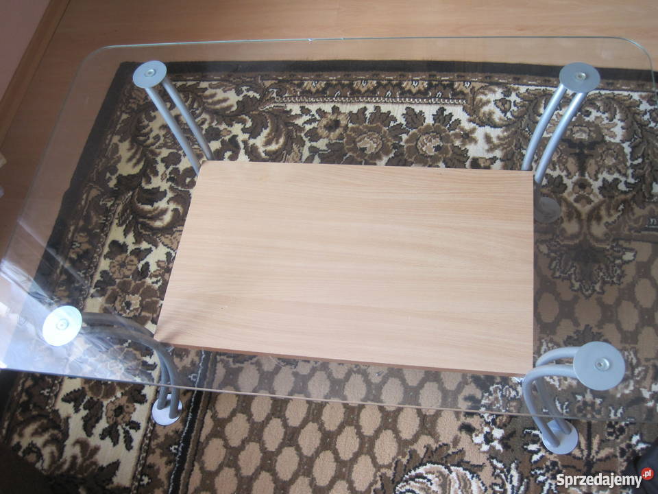 Stolik stol szklany lawa szklana 44cm Zielona Góra