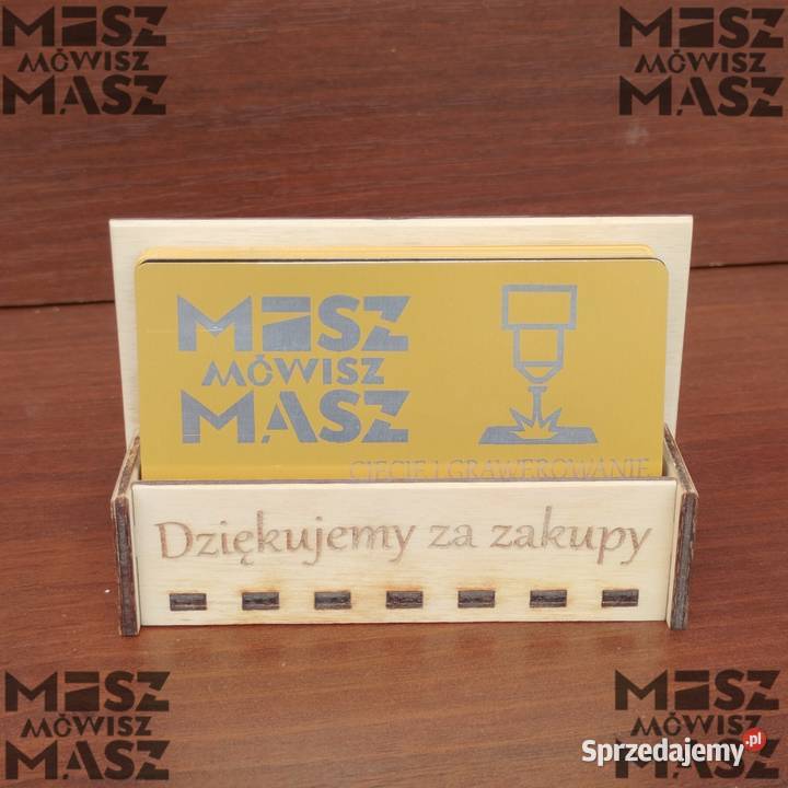 Wizytownik stojak na biurko ekspozycyjny kuwetka wielkopolskie sprzedam
