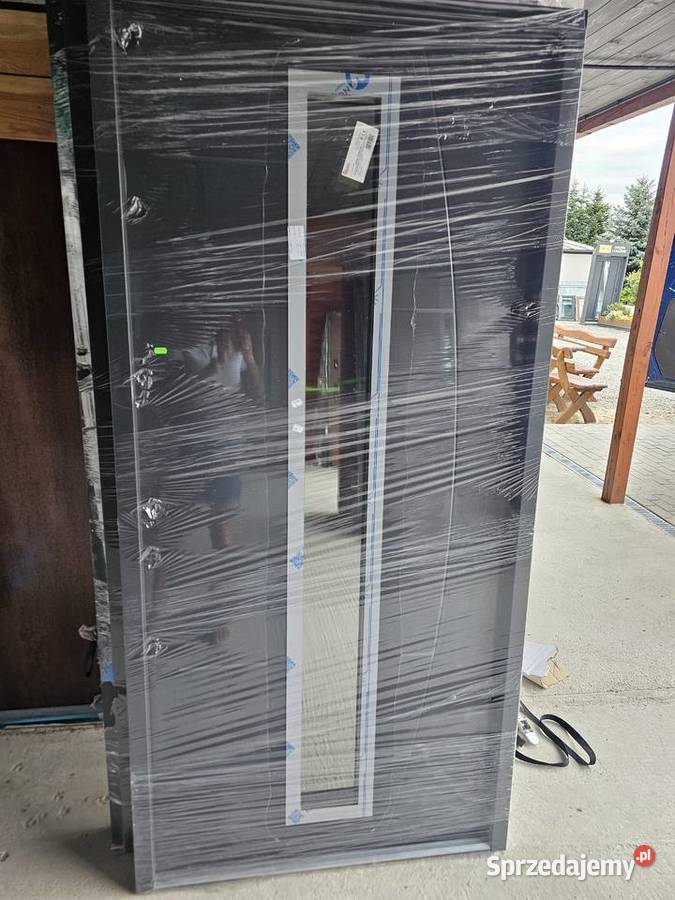 Drzwi zewnętrzne nowe 110 x 210 pasywne