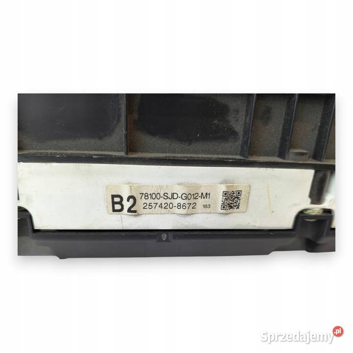 LICZNIK ZEGARY 78100SJDG012M1 Honda FRV 17 16V
