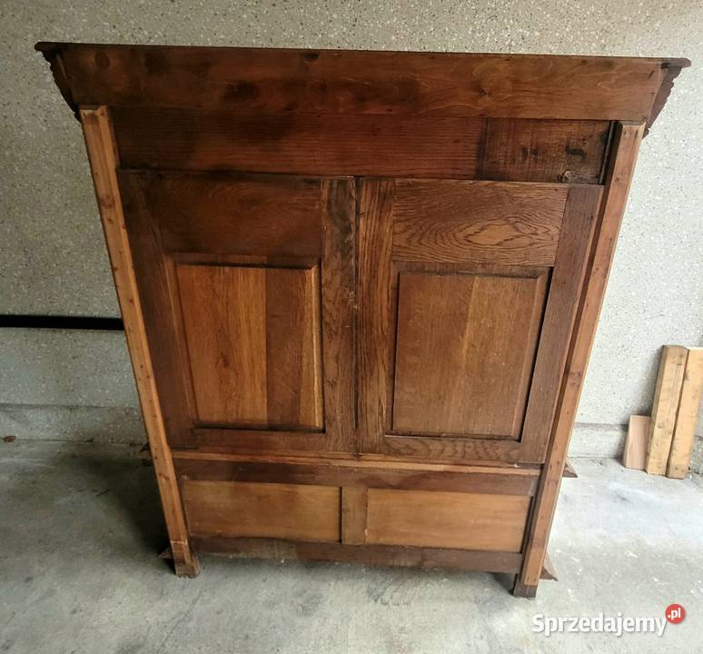 ŁAWKA ZE SKRZYNIĄ drewno Nysa