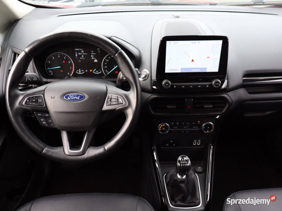 Ford Ecosport 10 EcoBoost bordowy dolnośląskie Bielany Wrocławskie