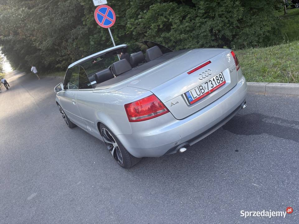 Audi A4 B7 20 tdi Anglik srebrny