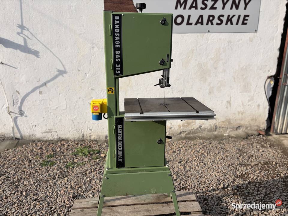 Piła taśmowa banzega ELEKTRA BECKUM BAS 315 Kalwaria Zebrzydowska