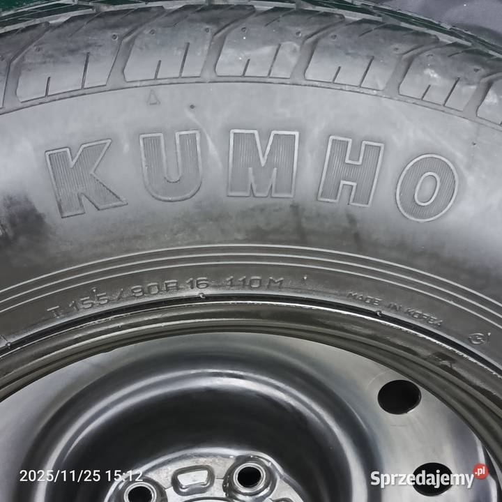 KOŁO DOJAZDOWEJ OPEL ANTARAMazdaKia Hyundai