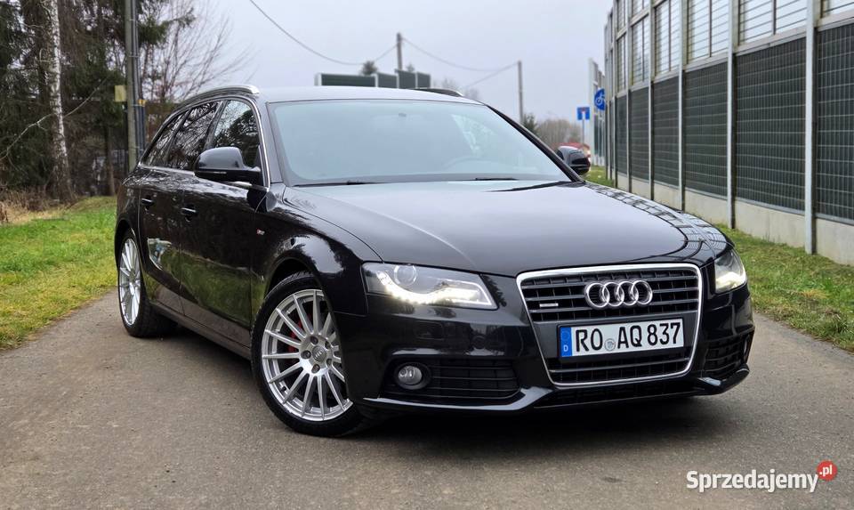 AUDI A4 B8 20TDI 170 CR 2009r QUATTRO SLine garażowany Humniska